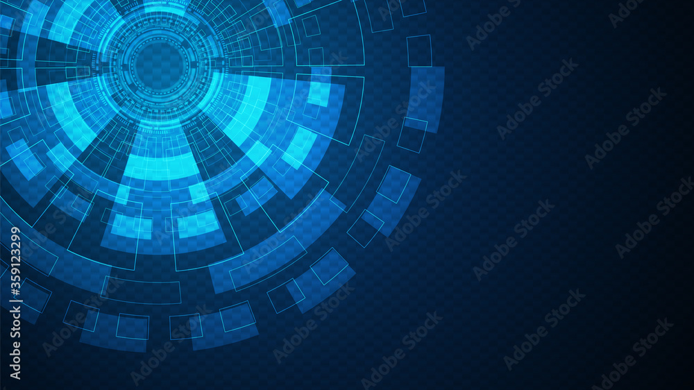 Circuit technology background with hi-tech digital data Circuit technology background with hi-tech digital data