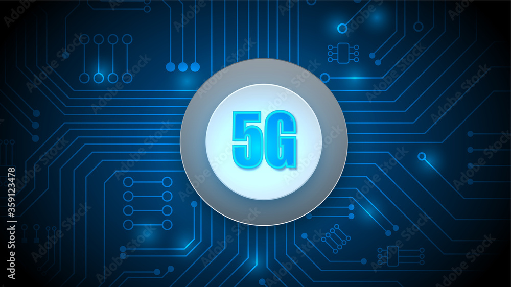 5G speed circuit technology background 5G speed circuit technology background