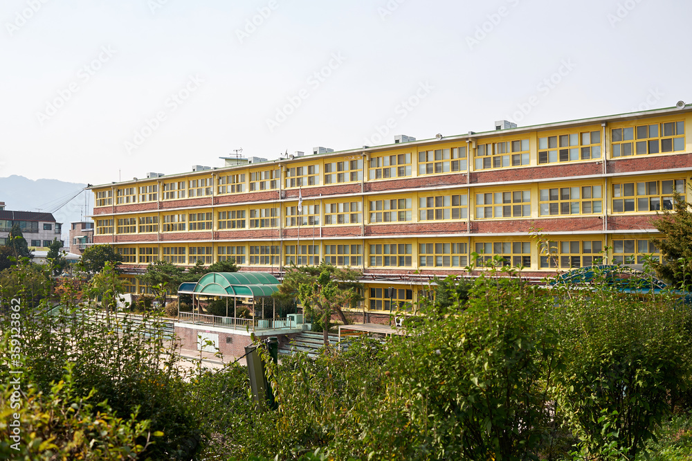Elementary School in Seoul, South Korea.
