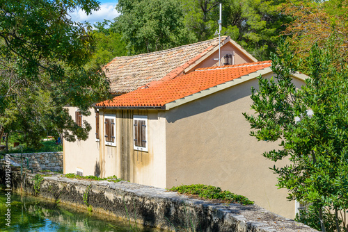 It's House in the Krka National Park in Croatia photo