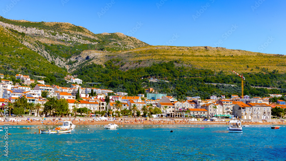 It's City Petrovac on the south of Montenegro