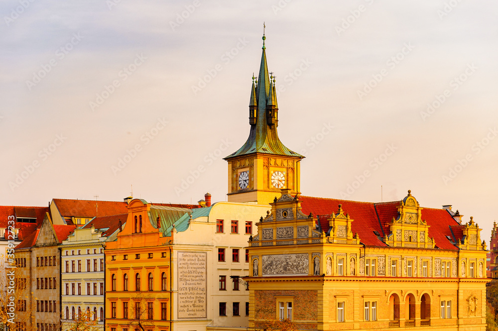 Fototapeta premium Prague architecture, Czech Republic