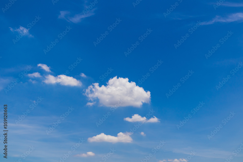 Blue sky and clouds on day to be design wallpaper or background Blue sky and clouds on day to be design wallpaper or background
