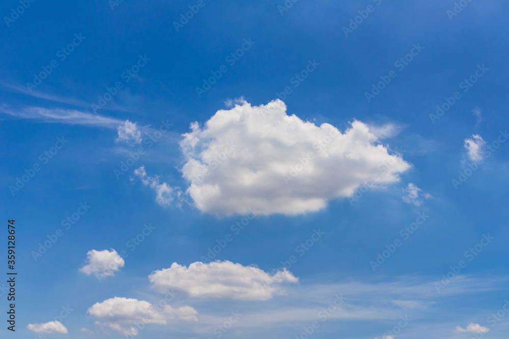 Blue sky and clouds on day to be design wallpaper or background Blue sky and clouds on day to be design wallpaper or background