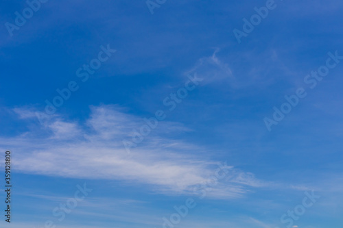 Blue sky and clouds on day to be design wallpaper or background
