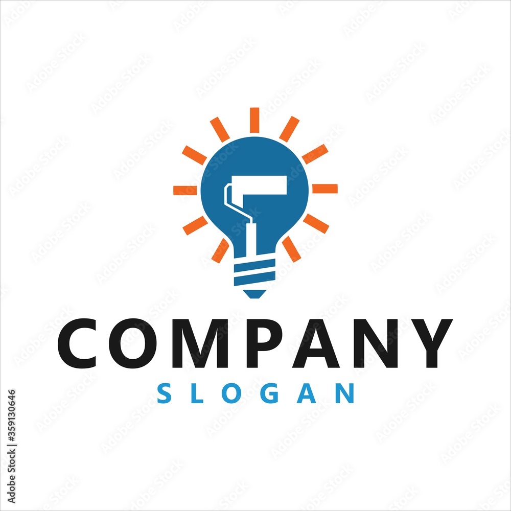 Repair Idea Icon Logo Design Element