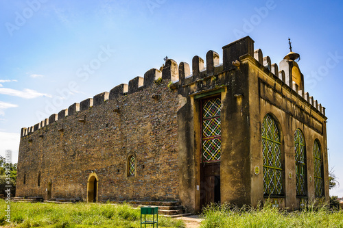 Obraz na płótnie It's The Chapel of the Tablet, Axum, Ethiopia w salonie