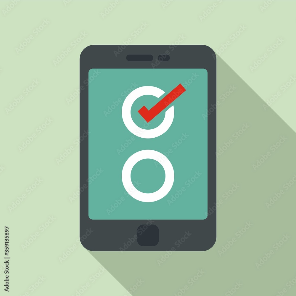 Service checklist icon. Flat illustration of service checklist vector icon for web design Service checklist icon. Flat illustration of service checklist vector icon for web design