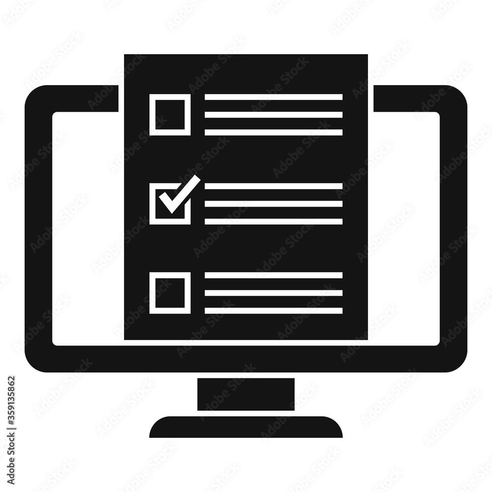 Online feedback icon. Simple illustration of online feedback vector icon for web design isolated on white background Online feedback icon. Simple illustration of online feedback vector icon for web design isolated on white background