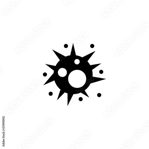 Virus icon vector design