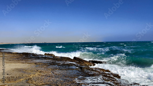 Amazing view of red sea  Egypt.