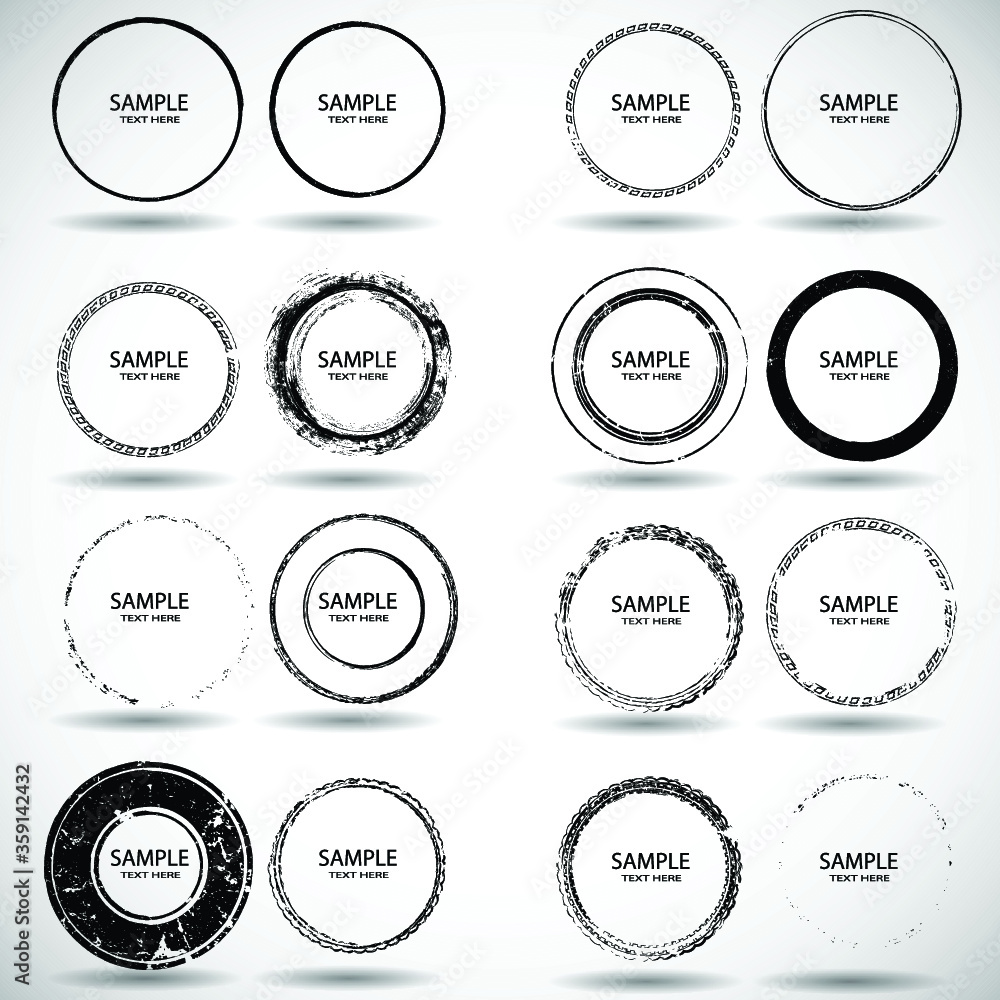 Grunge post Stamps Collection, Circles. Banners, Insignias , Logos, Icons, Labels and Badges Set . vector distress textures.blank shapes. Grunge post Stamps Collection, Circles. Banners, Insignias , Logos, Icons, Labels and Badges Set . vector distress textures.blank shapes.
