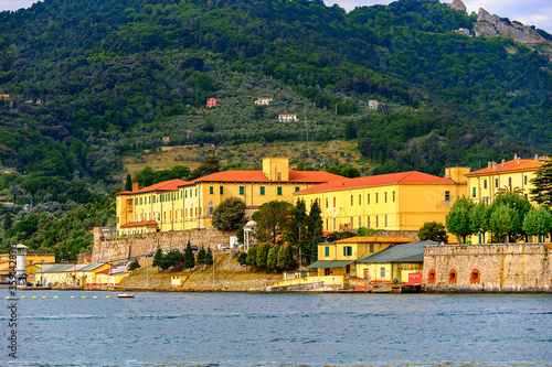 It's Architecture on the coast of the Ligurian sea near La Spezia, Italy. © Anton Ivanov Photo