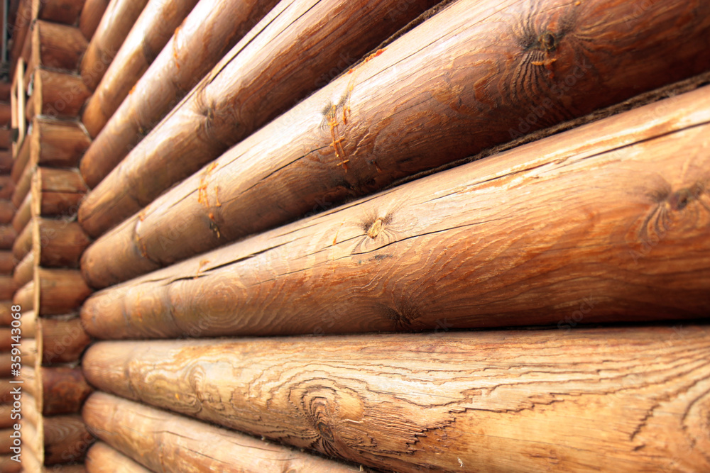 wall of logs wall of logs