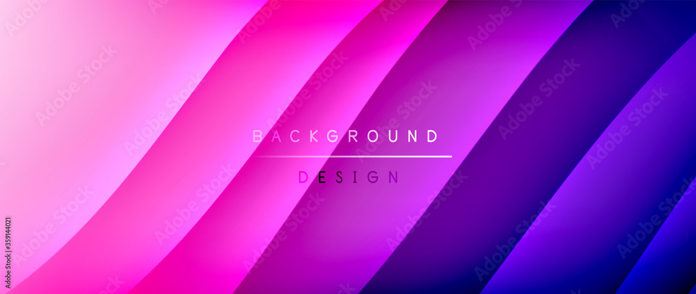 Fluid gradient waves with shadow lines and glowing light effect, modern flowing motion abstract background for cover, placards, poster, banner or flyer Fluid gradient waves with shadow lines and glowing light effect, modern flowing motion abstract background for cover, placards, poster, banner or flyer