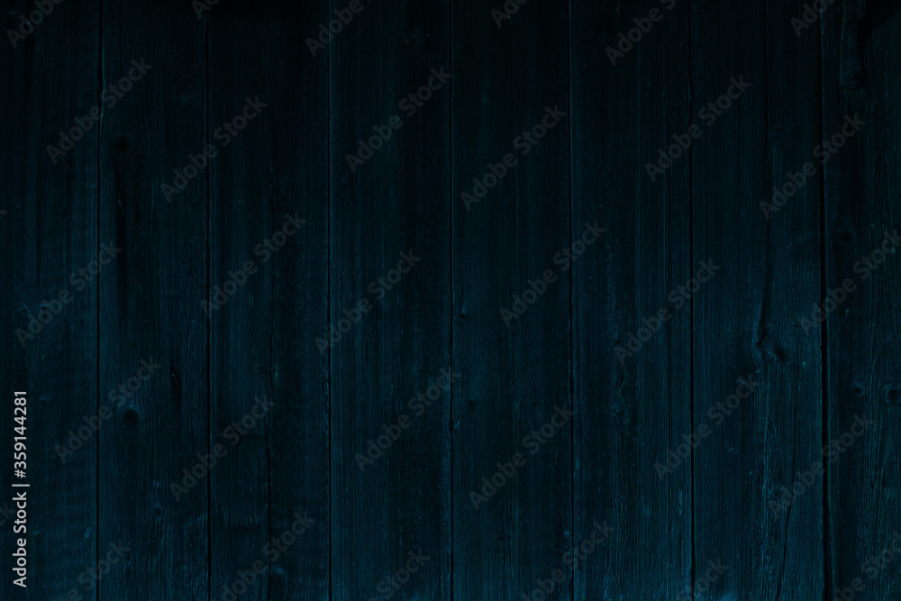 Fototapeta premium dark blue empty hardwood background
