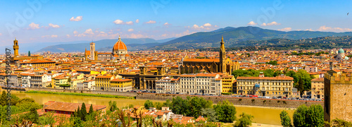 It's Florence, Italy. View from the Piazzetta Michelangelo. © Anton Ivanov Photo