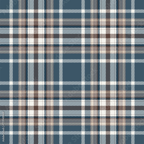 Tartan scotland seamless plaid pattern vector. Retro background fabric. Vintage check color square geometric texture.