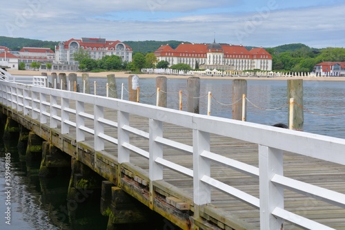 wakacje, Sopot miejscowość wypoczynkowa w Zatoce Gdańskiej nad Bałtykiem  photo