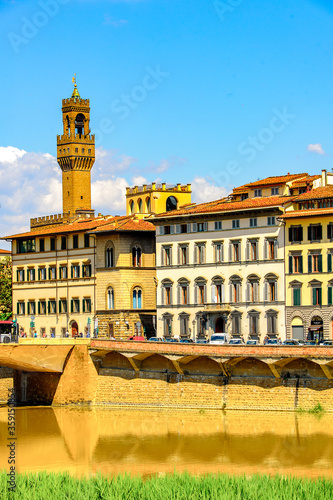 It's Palazzo Vecchio (Old Palace), Historic Centre of Florence, Italy. UNESCO World Heriage. photo