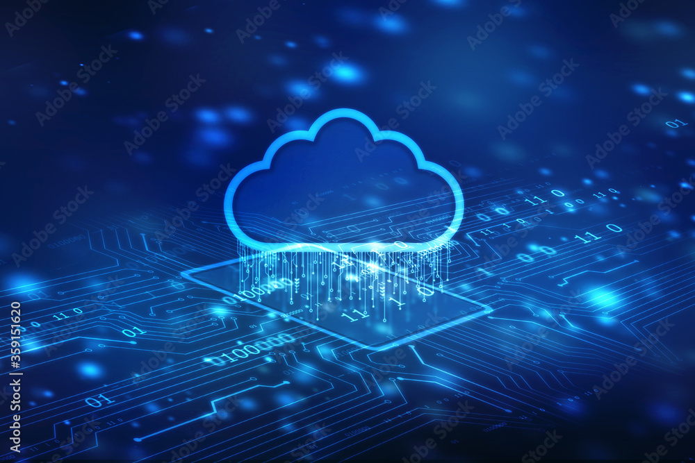 2d illustration of Cloud computing, Cloud computing and Big data concept, Cloud computing technology internet concept background 2d illustration of Cloud computing, Cloud computing and Big data concept, Cloud computing technology internet concept background