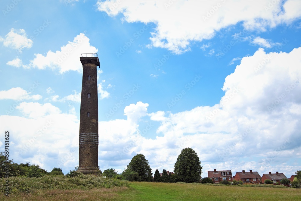 Keppel's Column, in open parkland in Scholes, Rotherham.