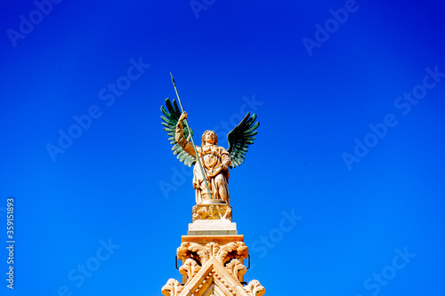 It's Metropolitan Cathedral of Saint Mary of the Assumption (Cattedrale Metropolitana di Santa Maria Assunta), Duomo di Siena, Italy