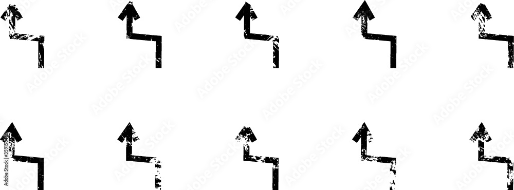 Grunge symbol collection . vector Grunge symbol collection . vector