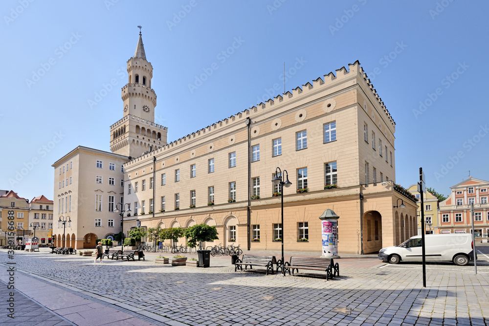 Town Hall in Opole, Poland