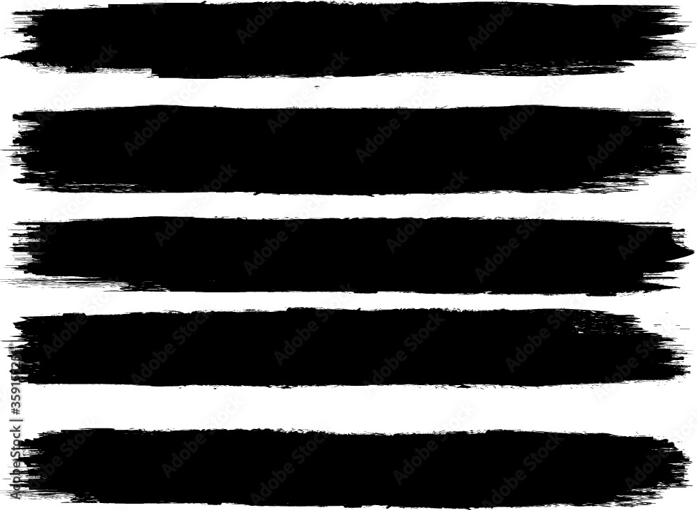Grunge Paint Roller . Vector brush Stroke . Distressed banner . Black stripes isolated. paintbrush collection . Modern Textured shape . Dry border in Black . Bulge lines Grunge Paint Roller . Vector brush Stroke . Distressed banner . Black stripes isolated. paintbrush collection . Modern Textured shape . Dry border in Black . Bulge lines