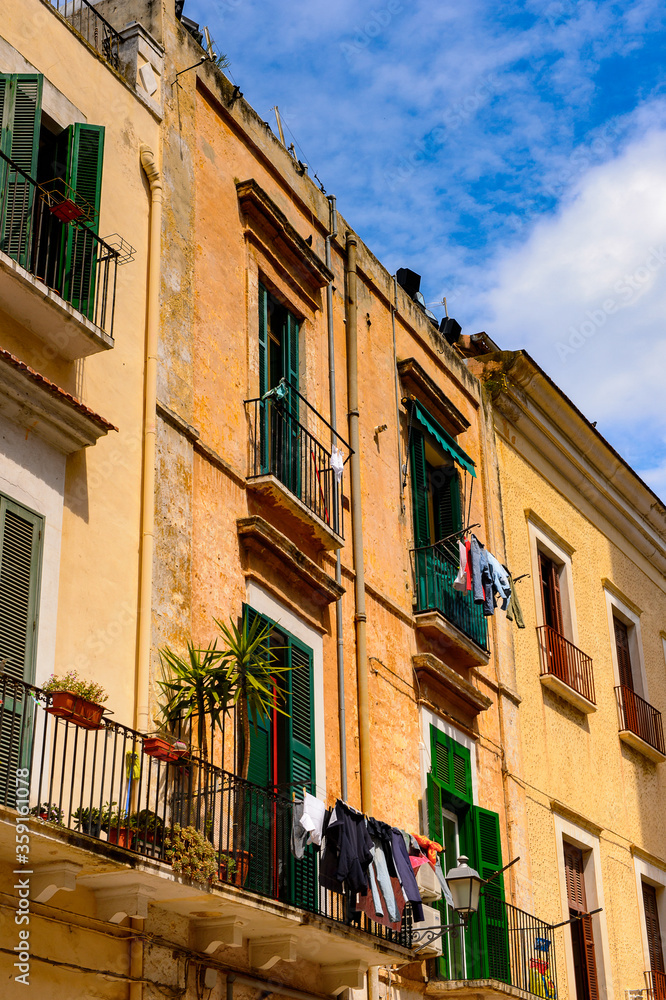 Fototapeta premium It's Street in the Old Town of Bari, Italy.