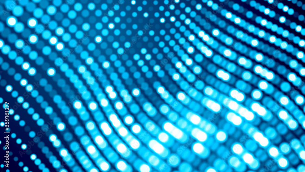 Dot white blue wave light screen gradient texture background. Abstract technology big data digital background. 3d rendering. Dot white blue wave light screen gradient texture background. Abstract technology big data digital background. 3d rendering.