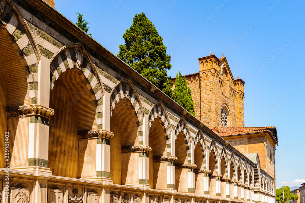 Wall of the Santa Maria Novella church