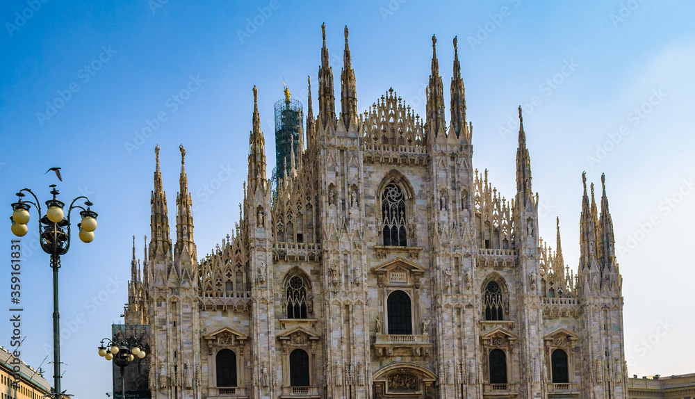 It's Milan Cathedral (Duomo di Milano) is the cathedral church o