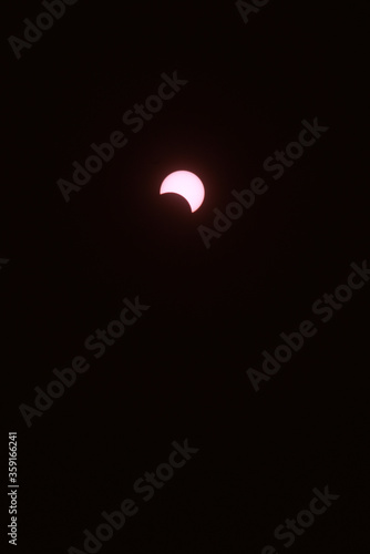 2020 June 21 / Ahmadabad, India. Solar eclipse with images . © zxappii