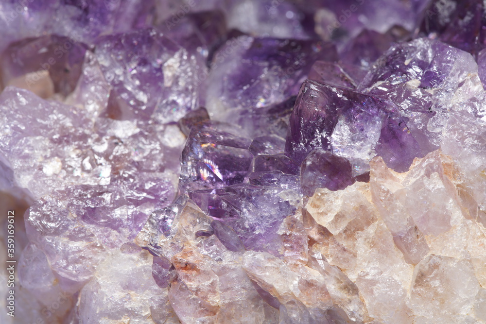 Amethyst mineral Kristalle Amethyst mineral Kristalle