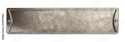 Tableau sur toile Empty iron signboard