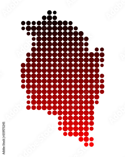 Karte von Vorarlberg