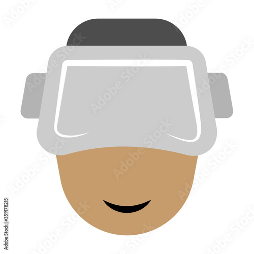 gamer vector color icon design, Addiction and bad habits symbols on white background, electronic athlete concept,   