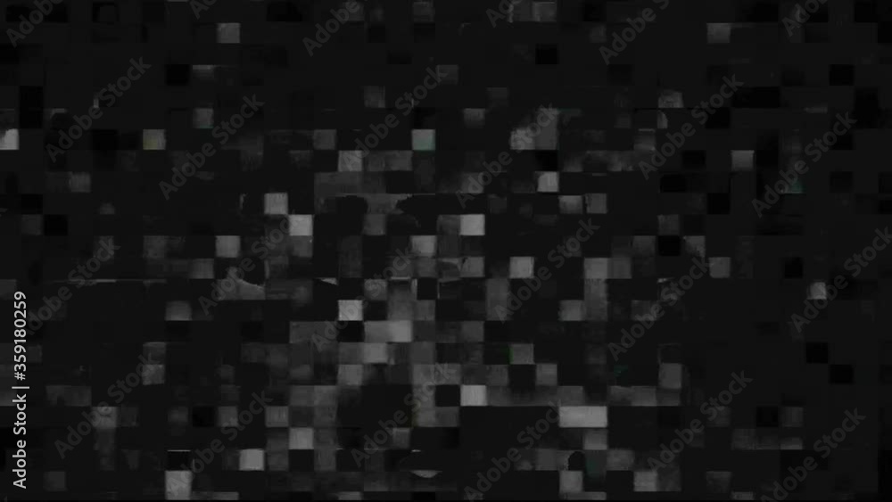 VHS glitch. Video distortion. Analog TV signal error with real grain static noise. VHS glitch. Video distortion. Analog TV signal error with real grain static noise.