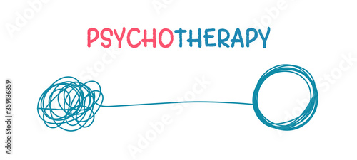 Psychotherapy. Treatment of mental problems by solving chaotic thoughts and good attitudes.
