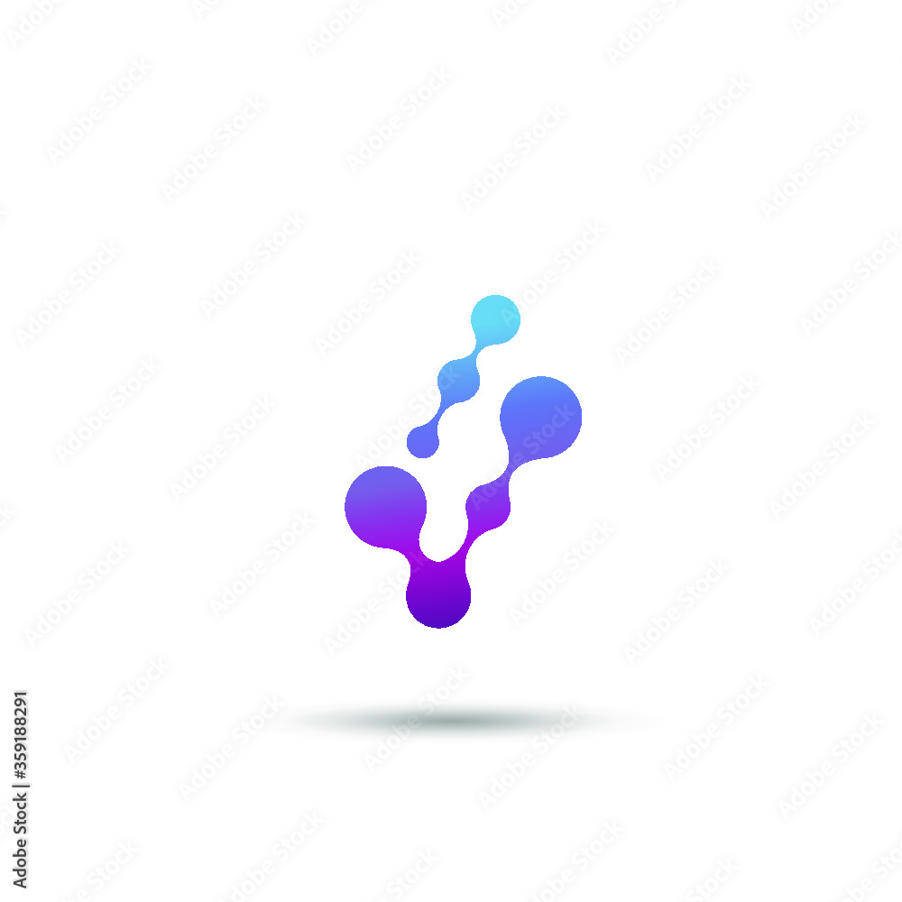 Abstract molecules design. Vector illustration.bright molecules. Abstract molecules design. Vector illustration.bright molecules.