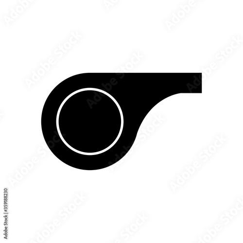 Referee wistle icon