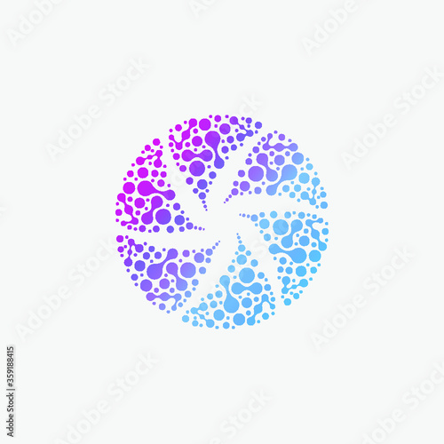 vector illustration of an abstract background