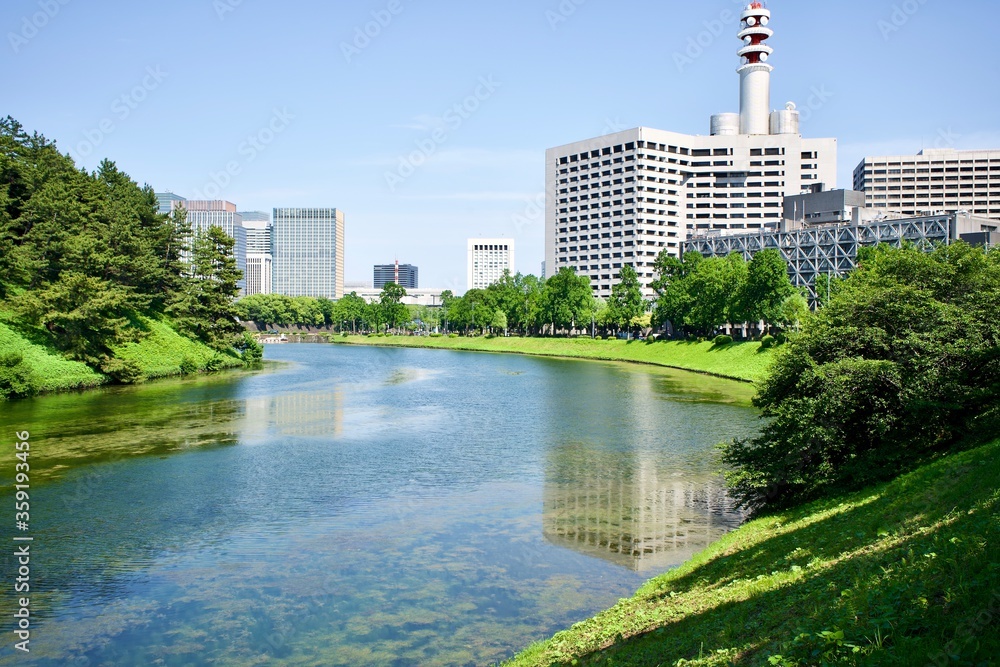 Fototapeta premium Central of Tokyo.