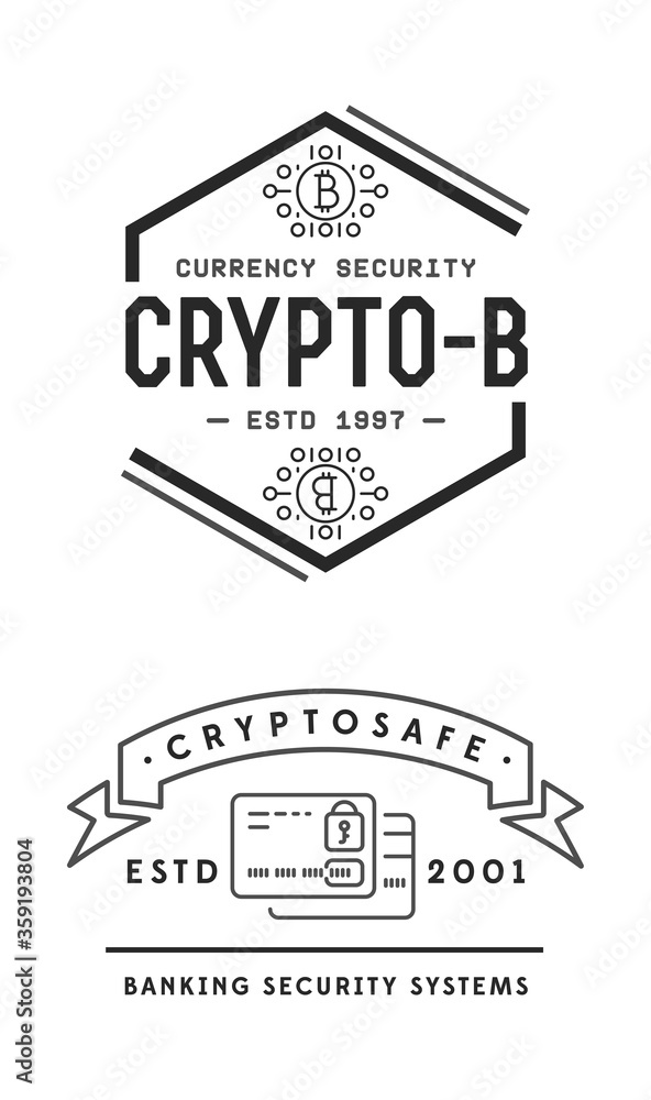 Obraz premium Cyber security sign or banner with icon flat design, application. Encryption, operational. Vector. Minimal.