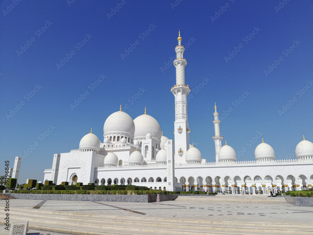 Obraz premium Sheikh Zayed Mosque, Abu Dhabi, United Arab Emirates