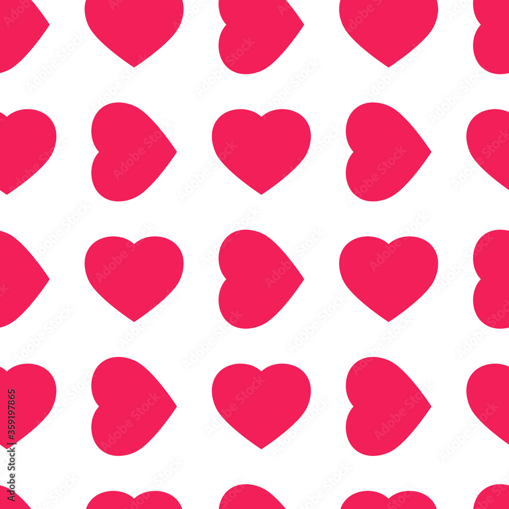 Heart symbol. Vector EPS 10. Seamless pattern. Heart symbol. Vector EPS 10. Seamless pattern.