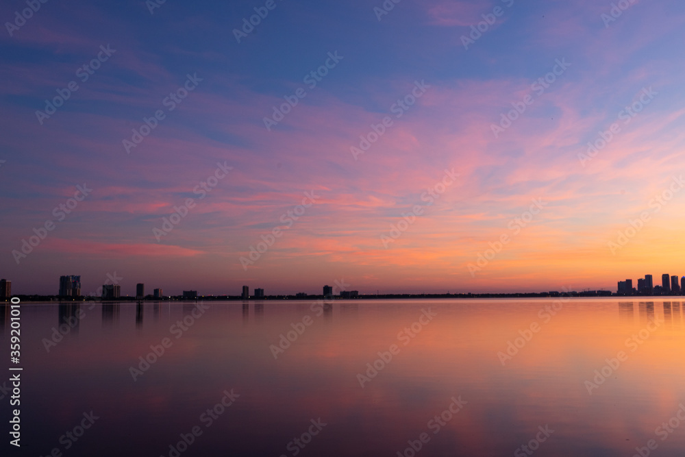 Simplicity across the morning Bay Simplicity across the morning Bay