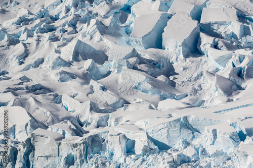 Antarctic glacier surface